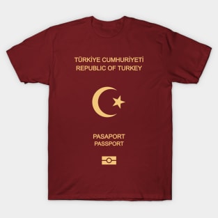 Turkey passport T-Shirt